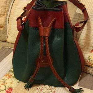 Vintage Dooney & Bourke Drawstring Bucket Bag